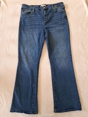 LOFT Womens Denim Boot Cut Jeans Size 14 Casual Stretch Western Classic